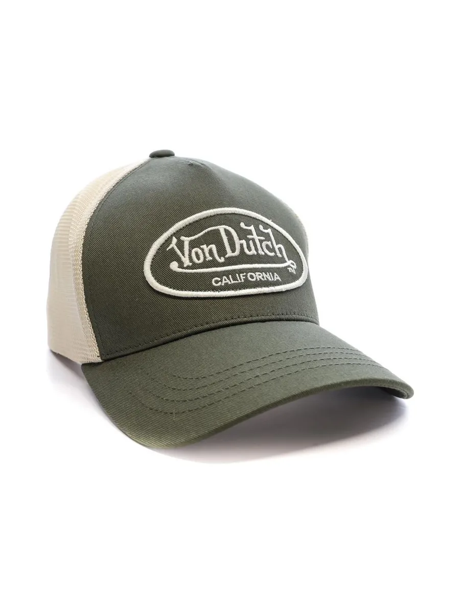 Casquette Kaki/Écru Adulte Von Dutch LOF 3
