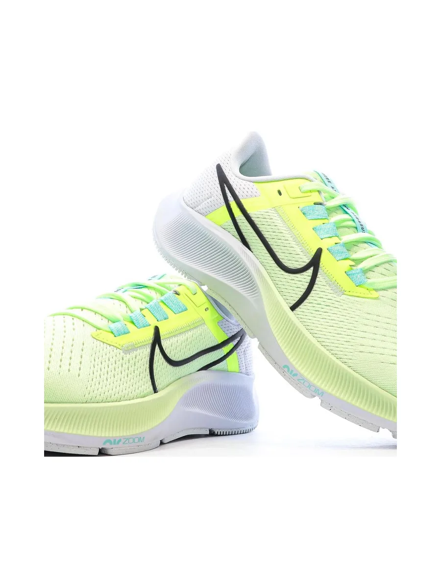 Chaussures de Running Jaunes/Blanches Femme Nike Pegasus 8