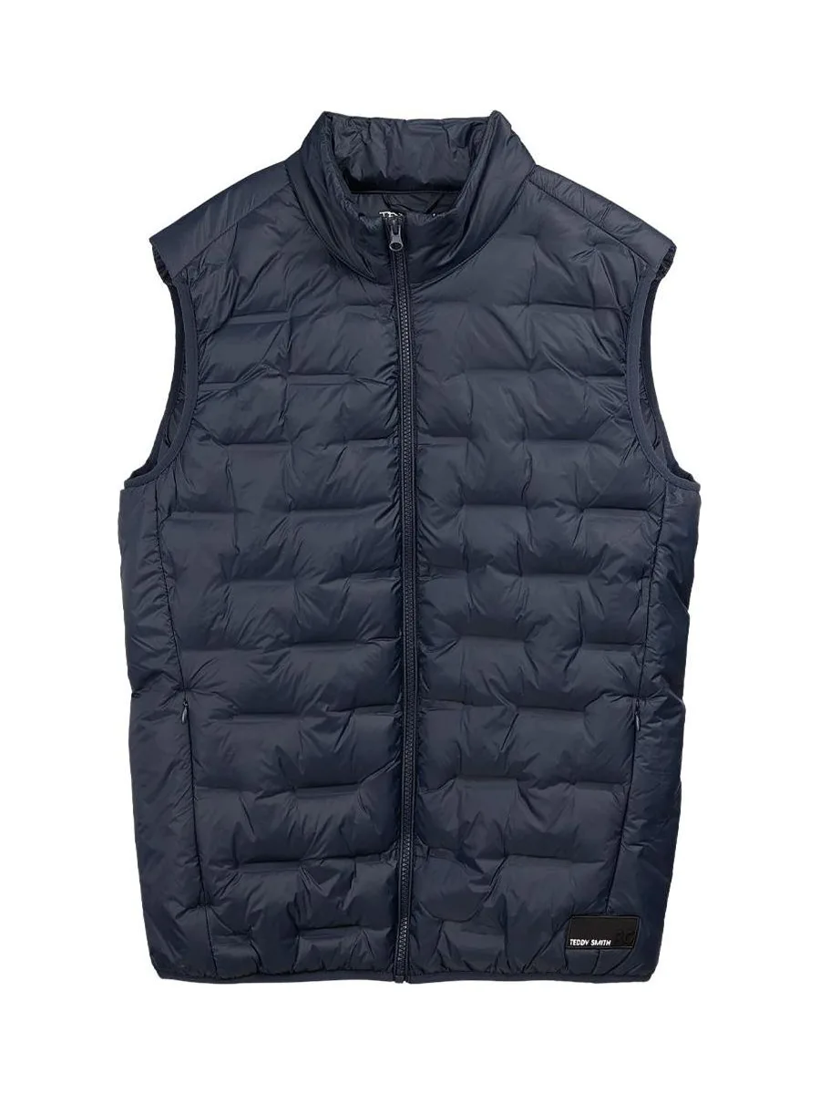Doudoune Sans Manches Marine Homme Teddy Smith Boran 2