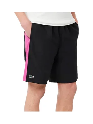 Short Noir Homme Lacoste Print 1