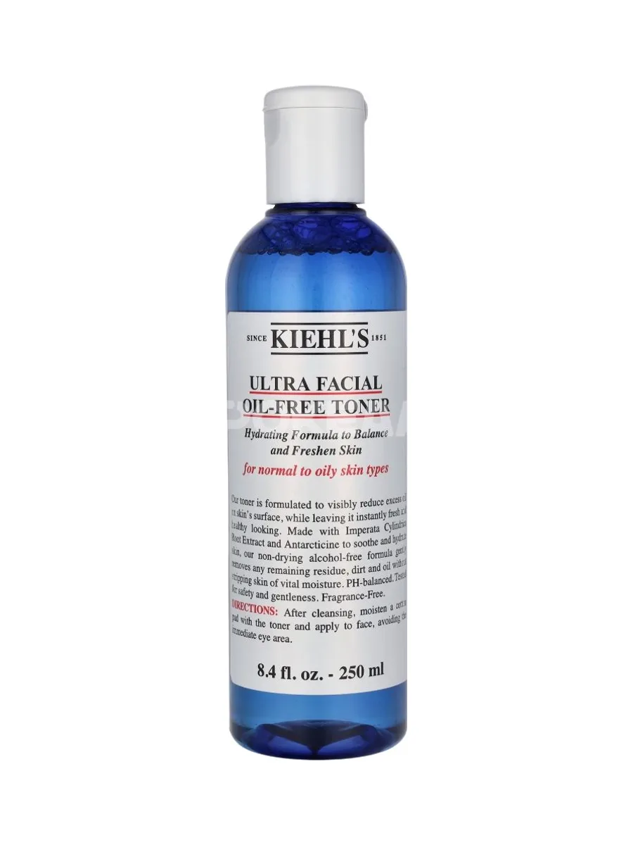 Kiehl's Ultra Facial Oil Free Toner 250ml - For Normal To Oily Skin Types 1