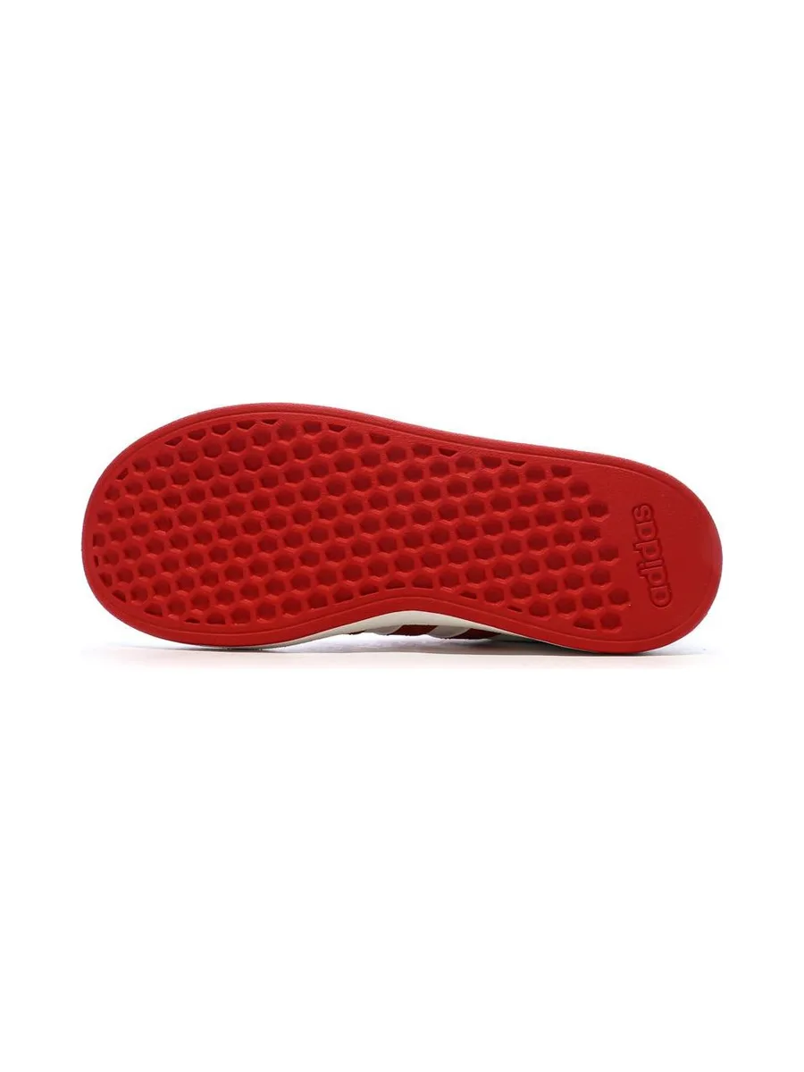 Baskets Ecru/Rouge Garçon Adidas Grand Court 2.0 6