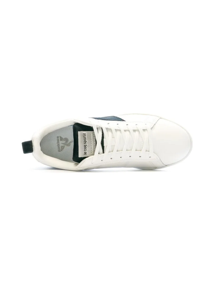 Baskets Blanches Garçon Le Coq Sportif Courtclassic Peach Skin 5