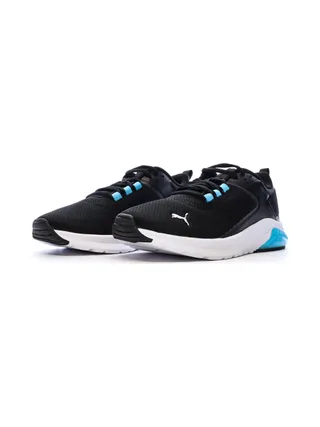 Baskets Noires/Bleu Homme Puma Electron 380435-01 3