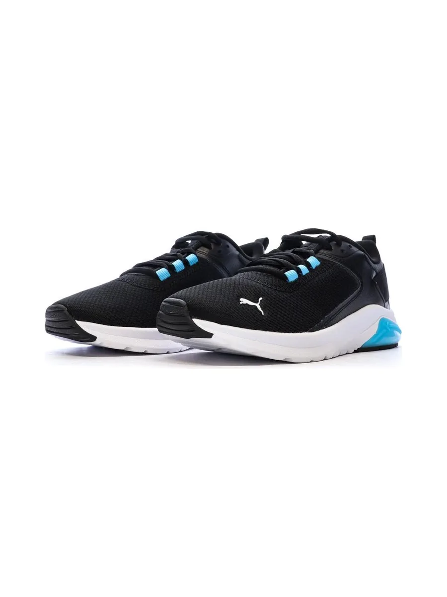 Baskets Noires/Bleu Homme Puma Electron 380435-01 4