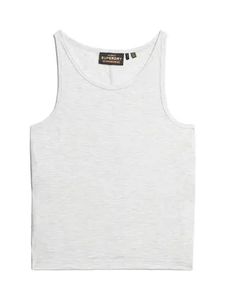 Débardeur Blanc Chiné Femme Superdry Superdry Ruched 3