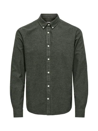 Chemise Kaki Homme Only & Sons Nikola 1