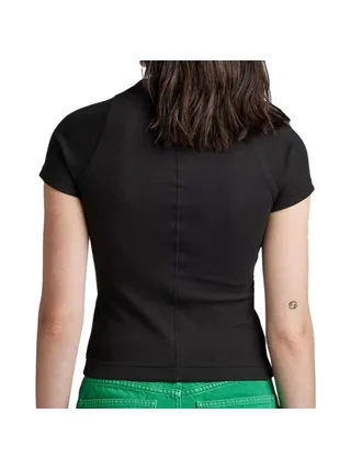 T-shirt Noir Femme G-Star Raw D22767 2