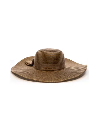 Chapeaux Marron Femme Via Lorenzo Capeline Ivoire 2
