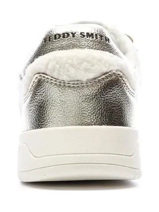 Baskets Ecru/Doré Femme Teddy Smith Sra C 3