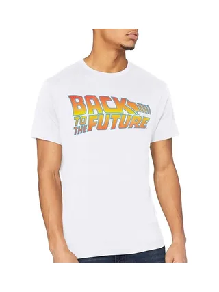 T-Shirt Blanc Homme Back To The Future 1