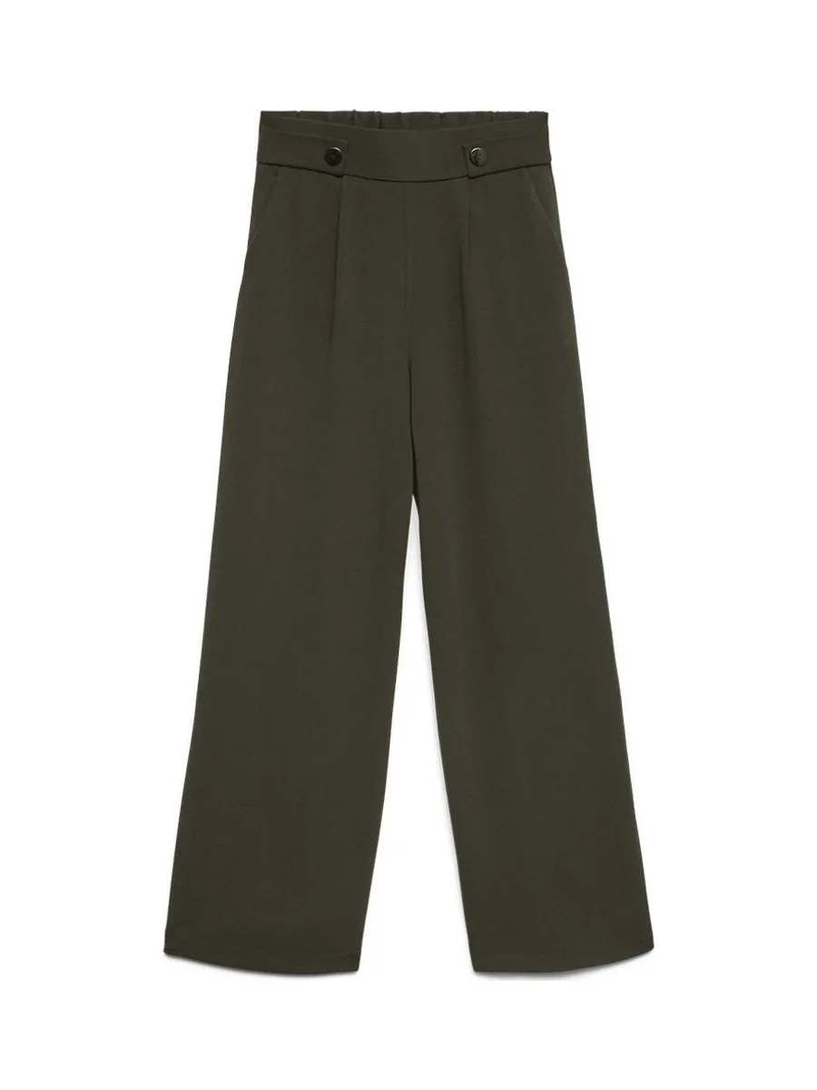 Pantalon Kaki Femme Vero Moda May Button 2