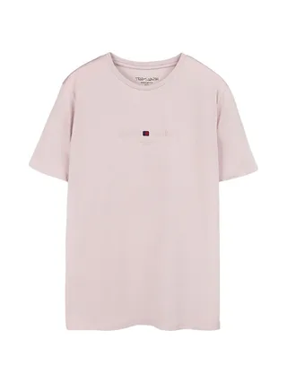 T-Shirt Rose Clair Homme Teddy Smith Jim 1