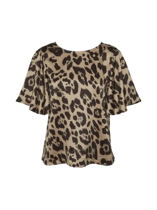 T-Shirt Marron Femme Vero Moda Merle 1