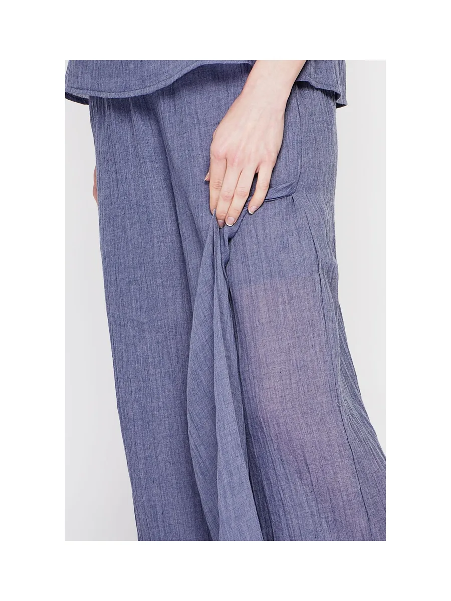 Pantalon taille haute style portefeuille 8