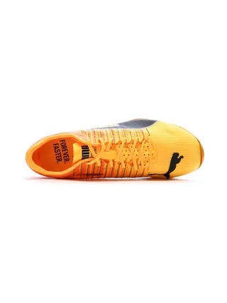 Chaussures d'Athlétisme Orange Rose Mixte Puma evoSPEED Sprint NITRO 2 4