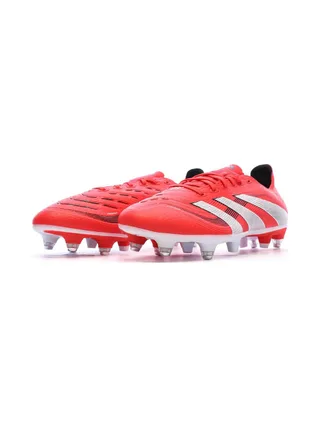 Chaussures de Foot Rouges Adidas Predator League SG 6
