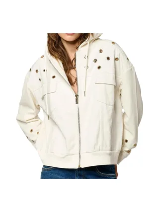 Veste Blanche Femme Kaporal MOKA 1