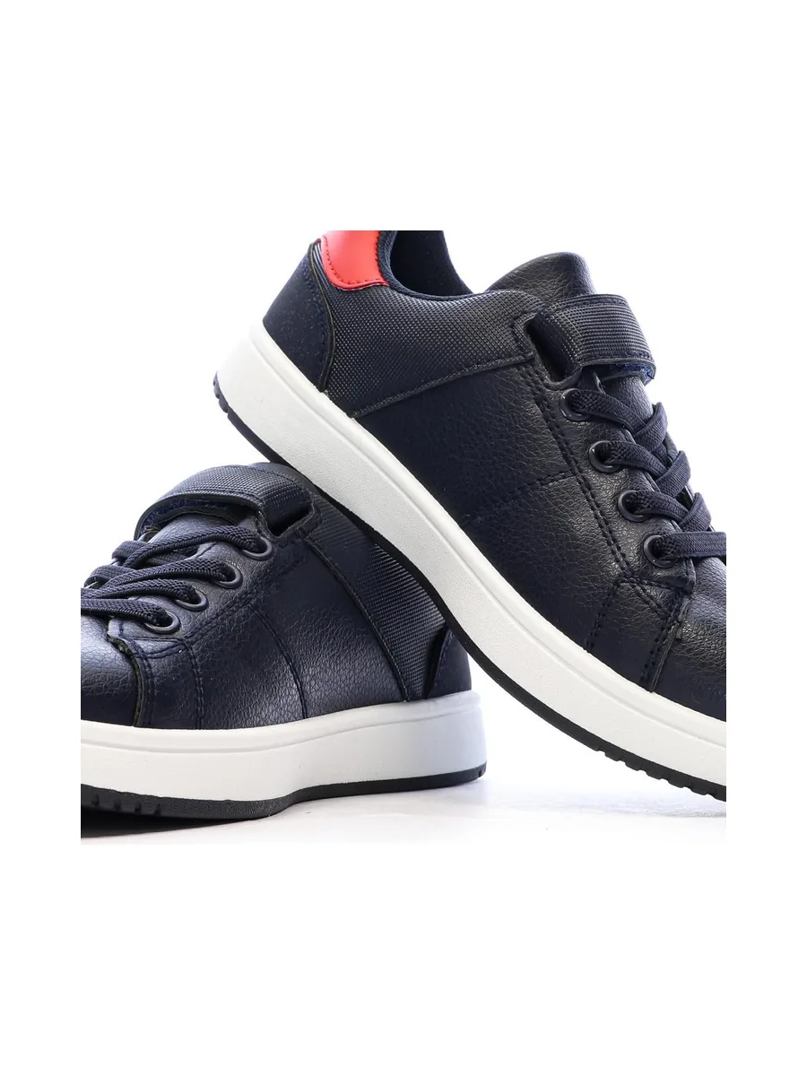 Baskets Marines/Rouges Garçon Ellesse Santo 8