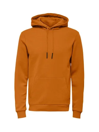 Sweat à Capuche Orange Homme Only & Sons Ceres 1