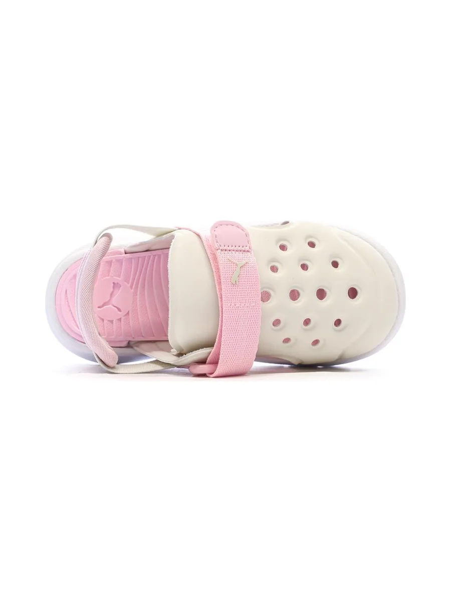Sandales Beige/Rose Fille Puma Evolves 5