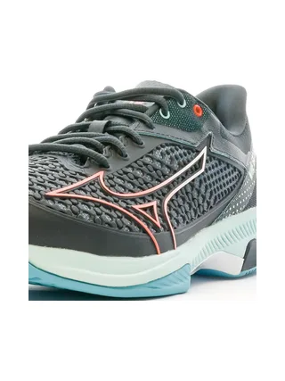 Chaussures de Tennis Noires Homme Mizuno Wave Exceed 7