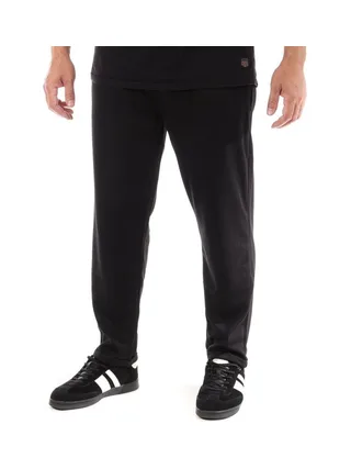 Pantalon Toile Noir Homme Paname Brothers Poly 1