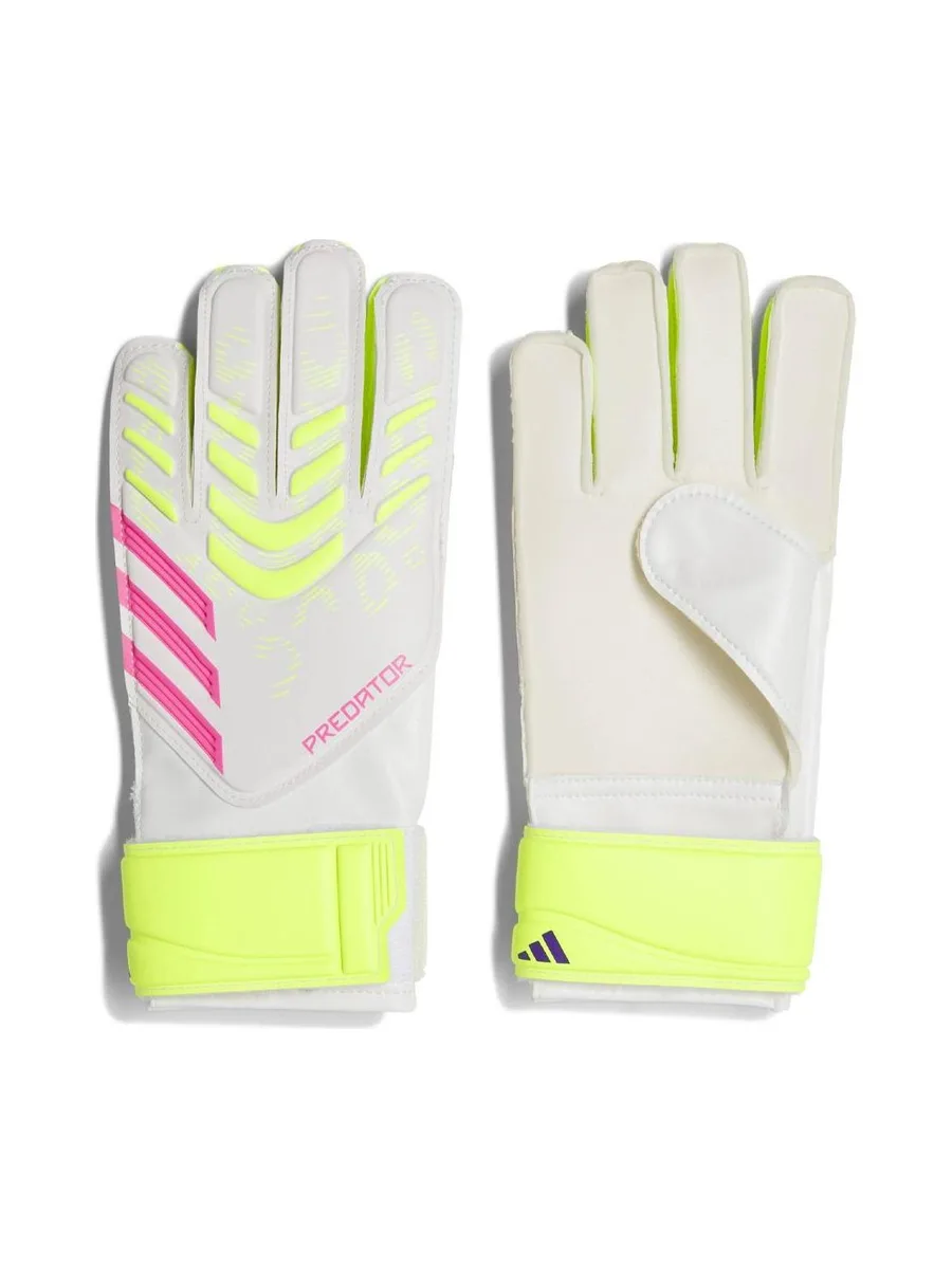 Gants de Gardien Blanc/Jaune Homme Adidas Pred 2