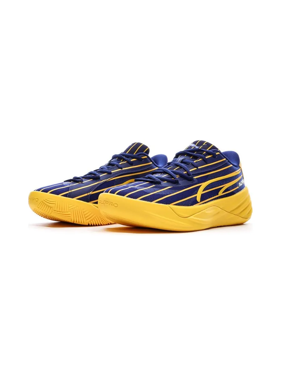 Chaussures de Basketball Marine/Jaune Homme Puma All-pro Nitro 7