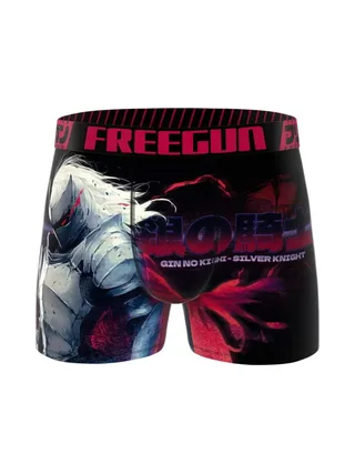 Boxer Noir/Rose Garçon Freegun Monstre 1