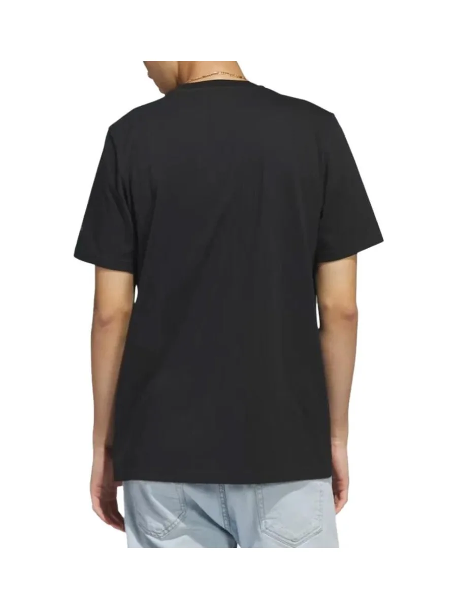 T-Shirt Noir Homme Adidas Camo 3