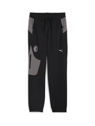 AC Milan Pantalon de survêtement Pre-Match Noir/Gris Homme Puma 2024/25 1