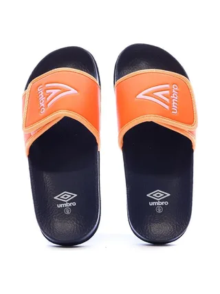 Claquettes Orange/Marine Garçon Umbro Tao 3