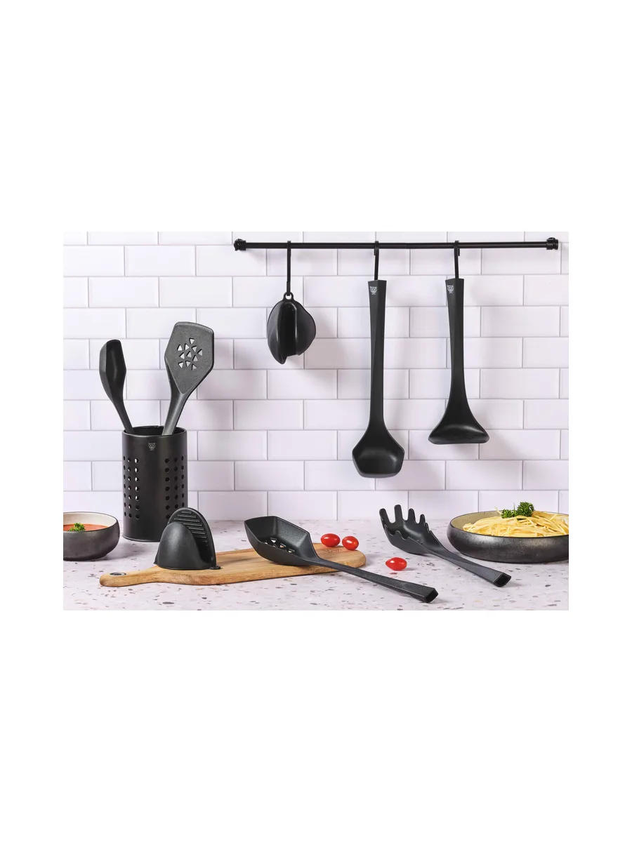 Set d'ustensiles de cuisine en thermoplastique JESPER - 9 pièces 2