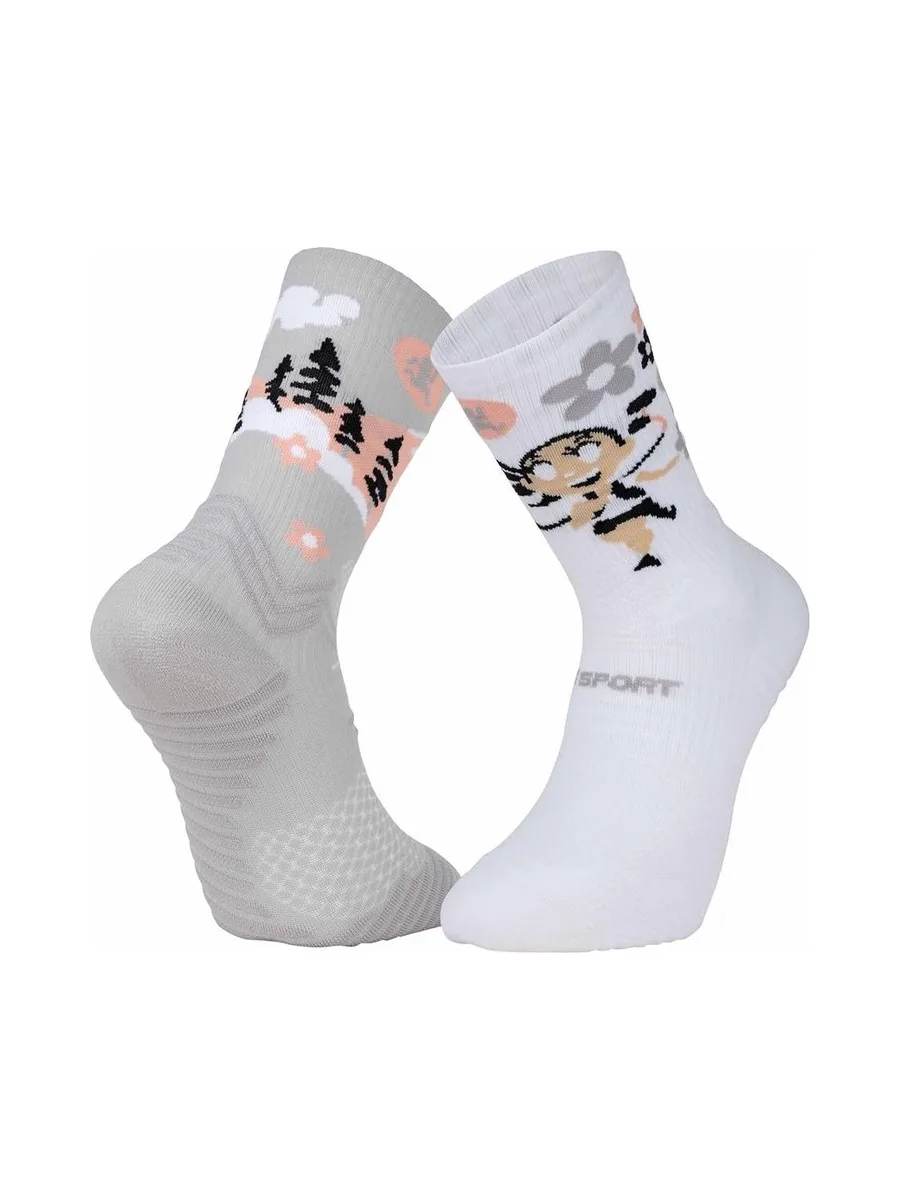 X1 Paires de Chaussettes Blanc BV SPORT Ultra Collector Japon 2