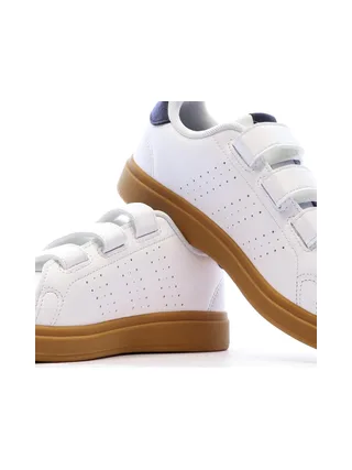 Baskets Blanches Garçon Adidas Advantage Base 7