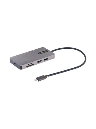 USB C Multiport Adapter Dual 4K HDMI PD 1