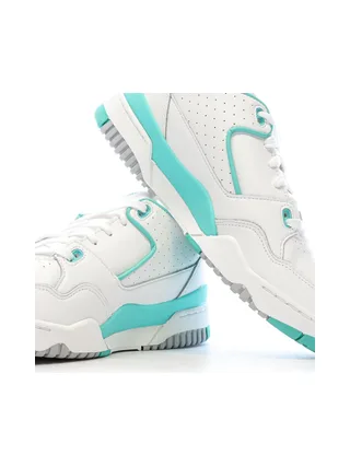 Baskets Blanches/Turquoises Homme Le Coq Sportif Nineties 7