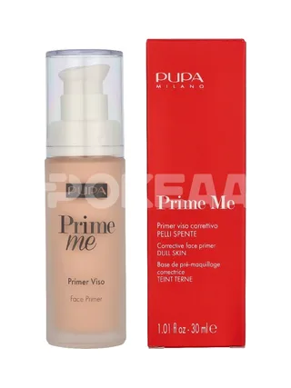 Pupa Prime Me Corrective Face Primer 30ml - #005 Peach - Dull Skin 1