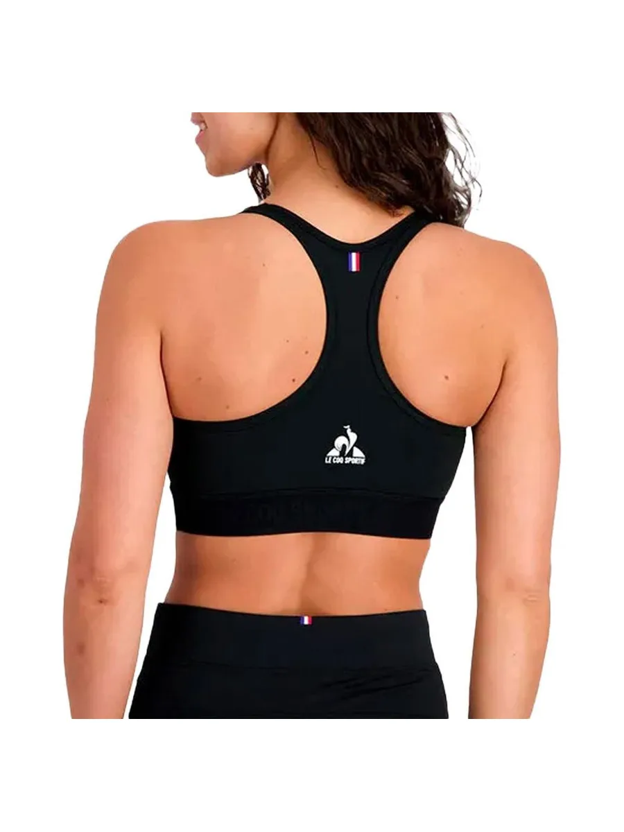 Brassière de Sport Noir Femme Le Coq Sportif Training 3