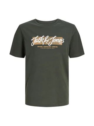 T-Shirt Vert Garçon Jack & Jones Hurban 1