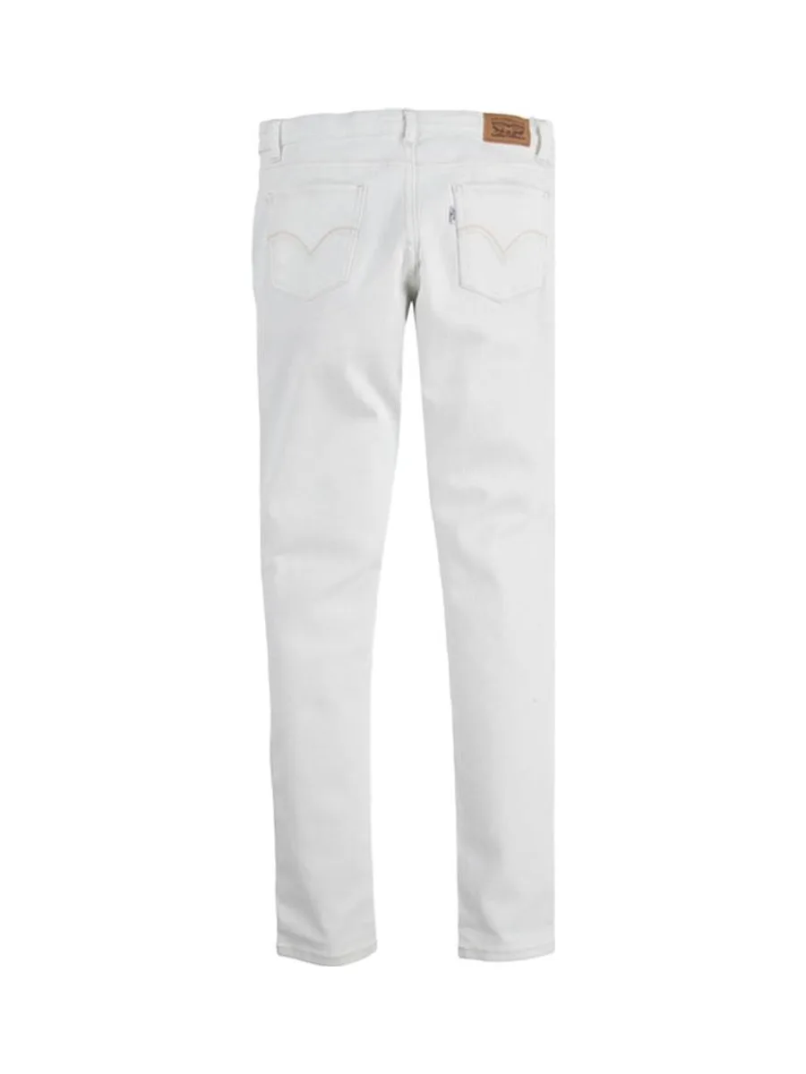 Jean Blanc Fille Levi's 4E2702 3
