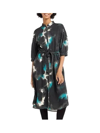 Robe Grise/Turquoise Femme Ragwear Lola 1