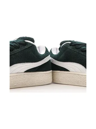 Baskets Vertes/Beiges Homme Puma Suede Xl Hairy 7