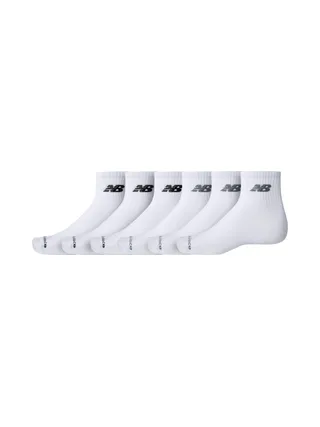 x3 Paires de chaussettes Blanches/Noires Homme New Balance Lightweight 2