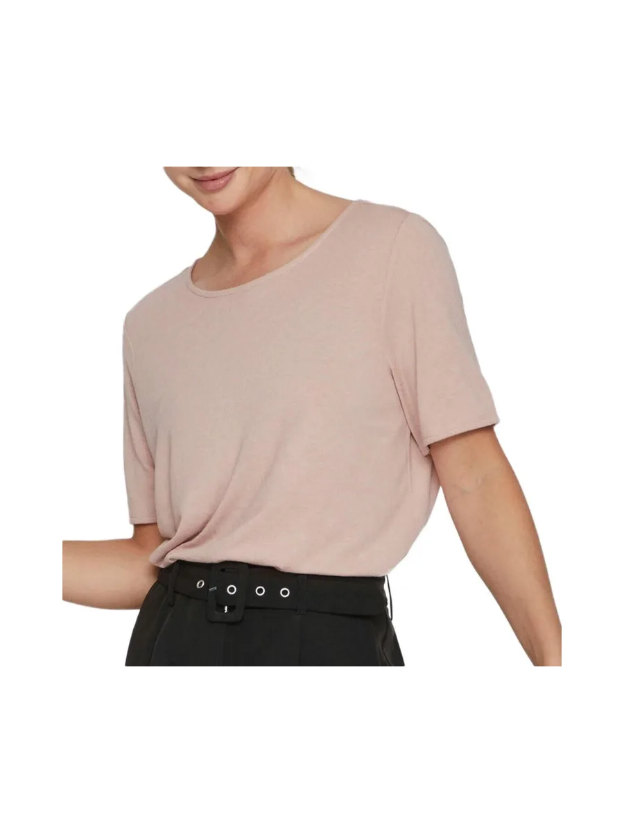 T-shirt Rose Femme Vila Mooney 2