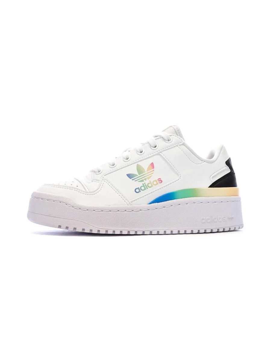 Baskets Blanches Fille Adidas Bold 1