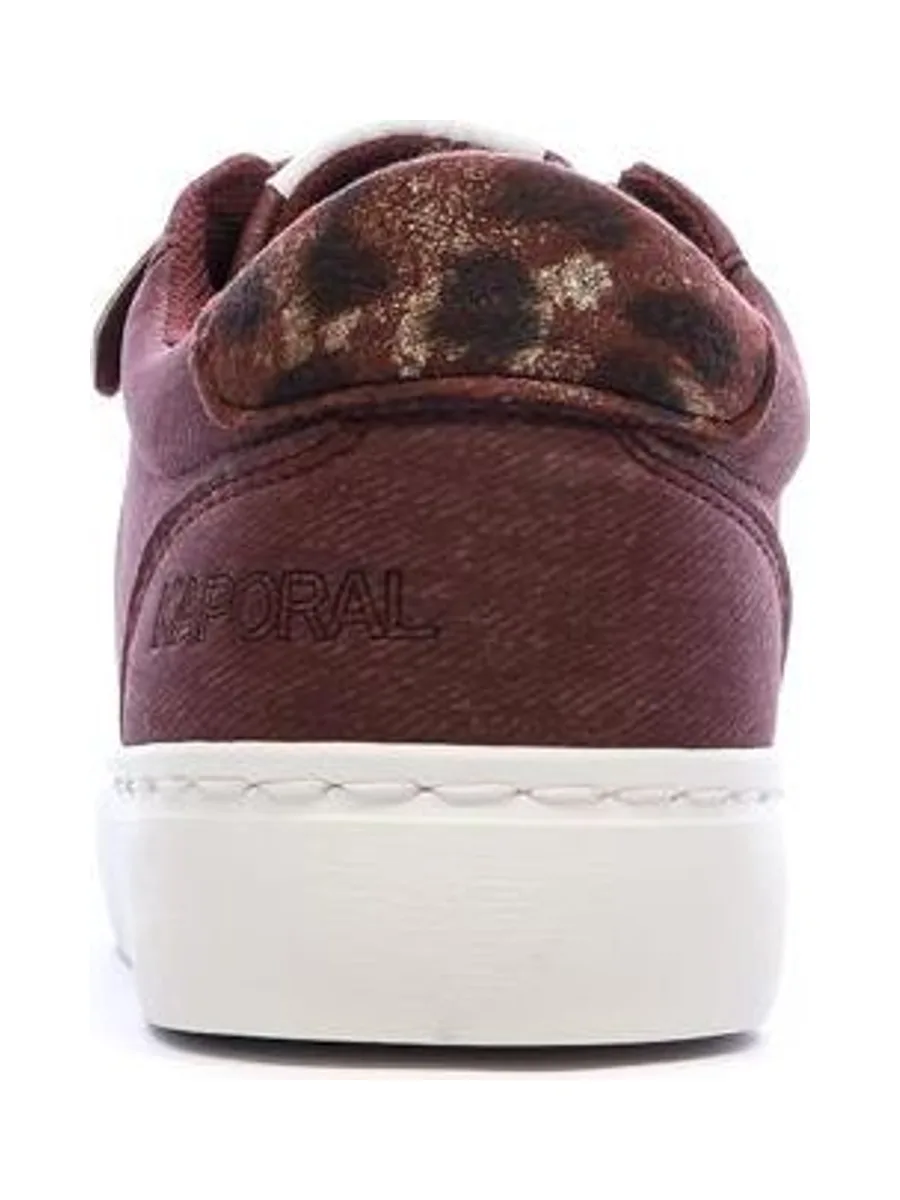 Baskets Bordeaux Femme Kaporal Tippyk 4