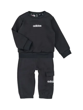 Ensemble Survêtement Noir Garçon Adidas Lin 1
