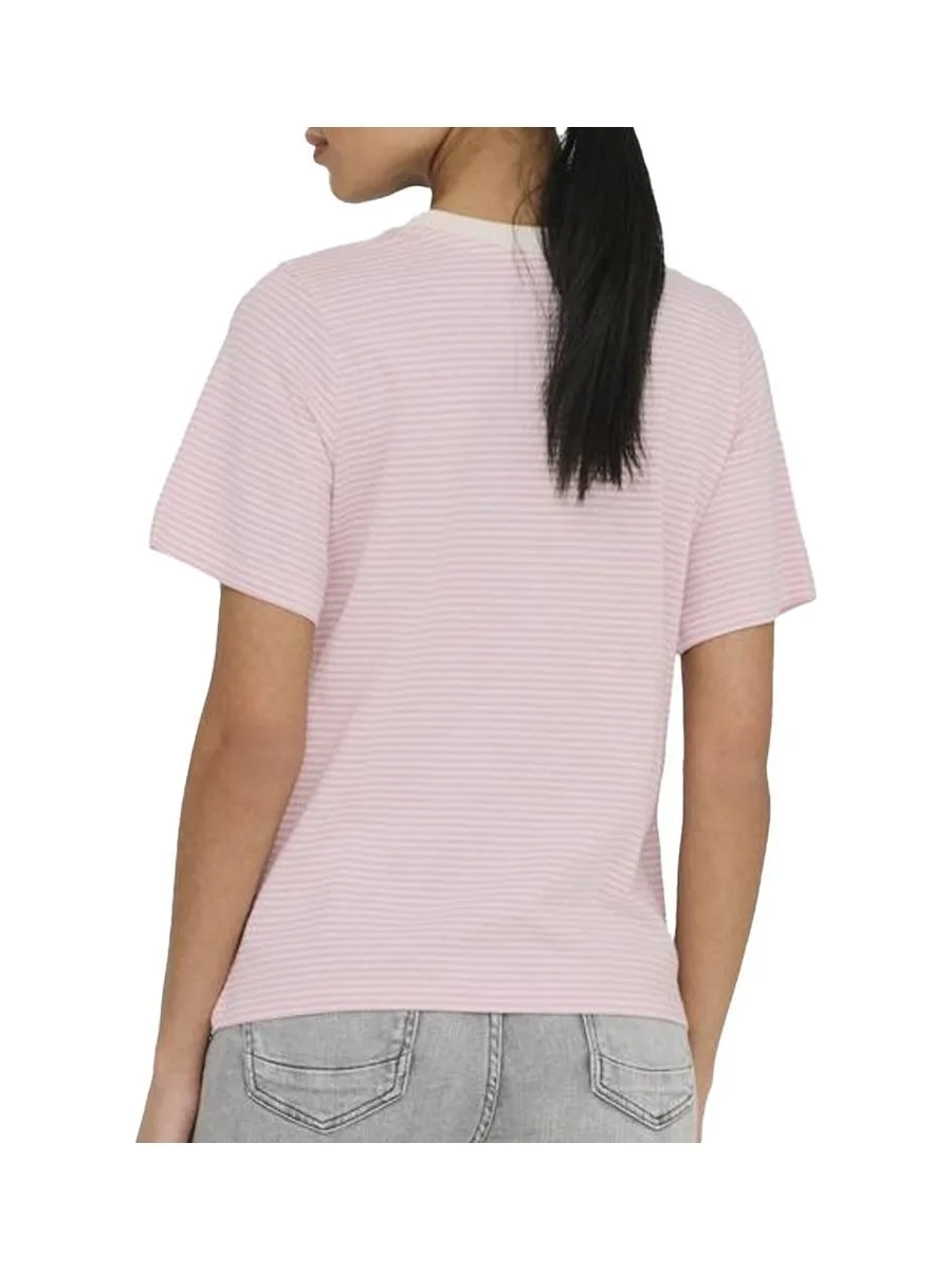 T-shirt Rose/Rayures Femme JDY Pisa 2